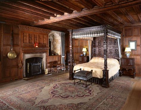 tudor house with master bedroom